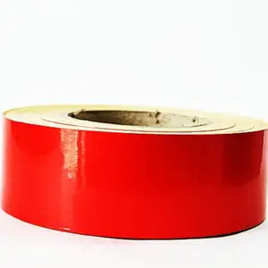 Laps of Luxury Radium Tape GD383 50.8 mm x 3.65 m Red Reflective Tape(Pack of 1)