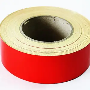 Laps of Luxury Radium Tape GD384 50.8 mm x 7.31 m Red Reflective Tape(Pack of 1)