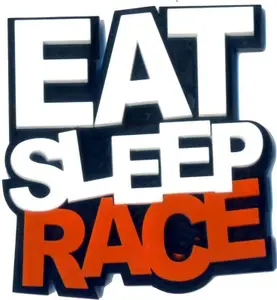 Fusion Graphix Racing for(Black, White, Orange)