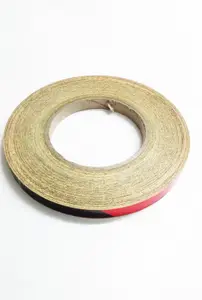 Laps of Luxury GD0249 12.7 mm x 7.31 m Red and Black Reflective Tape(Pack of 1)