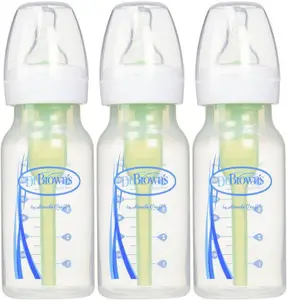 Dr. Brown's PP Standard baby 1-Pack 3 feeding bottle - 120 ml(White)