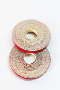 Laps of Luxury GD469 Maroon 0.25 CM 2.5 mm x 7.31 m Maroon Reflective Tape(Pack of 2)