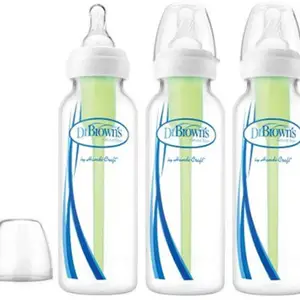 Dr. Brown's PP Options+ Narrow Bottle, 1-Pack 3 + PP Options+ Narrow Bottle, 1-Pack - 250 ml(White)