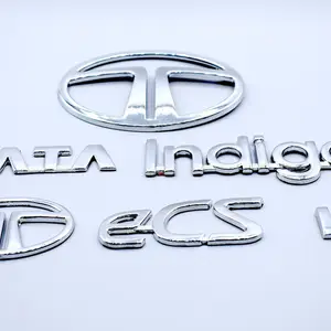 Top&Town Emblem for Car(Silver)