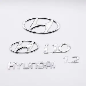 Top&Town Emblem for Car(Silver)