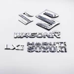 Top&Town Emblem for Car(Silver)