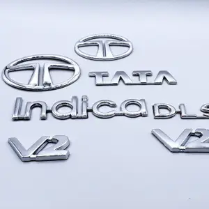 Top&Town Emblem for Car(Silver)