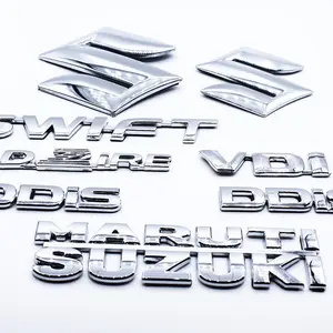 Top&Town Emblem for Car(Silver)