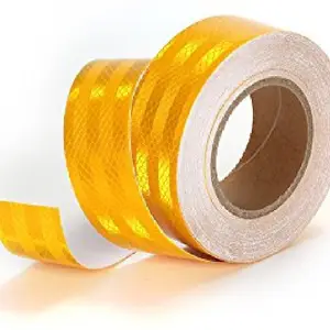 marvellous m_yellowreflectivetape 50.8 mm x 5 m Yellow Reflective Tape(Pack of 1)