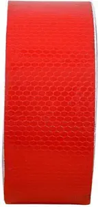 marvellous m_redreflectivetape 50.8 mm x 5 m Red Reflective Tape(Pack of 1)