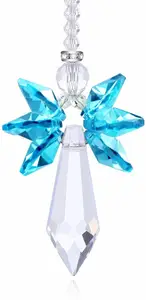 Discount4product skyblue glass car hanging Car Hanging Ornament(Pack of 1)