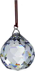 Discount4product 40 mm by 40 mm crystal ball hanging Car Hanging Ornament(Pack of 1)