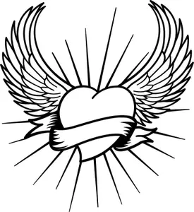 Wall Design Sticker & Decal for Bike(Black)