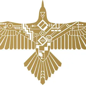 Wall Design Sticker & Decal for Bike(Gold)