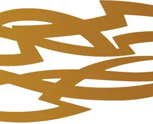 Wall Design Sticker & Decal for Bike(Brown)