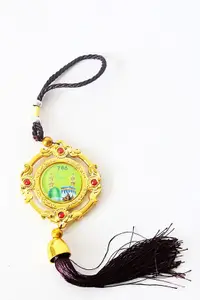 Laps of Luxury Makka Madina GD424 Car Hanging Ornament(Pack of 1)