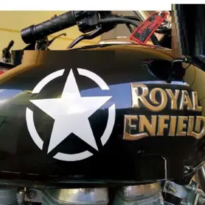 Marvellous Sticker & Decal for Bike(White)