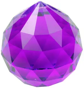 INDSMART INDSMART-PURPLEBALL1 Car Hanging Ornament(Pack of 1)