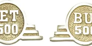 Golden Fox Emblem for Bike(Gold)