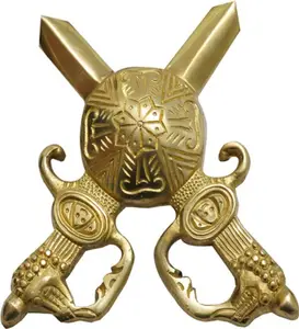 Golden Fox Emblem for Bike(Gold)