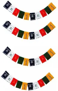 Kraft Village Flag_4 Car Hanging Ornament(Pack of 4)