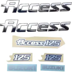 TUKAMCHA Sticker & Decal for Bike(Silver)