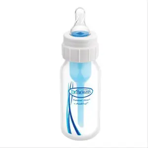 Dr. Brown's PP Options+ Narrow Bottle, BLUE, 1-Pack - 250 ml(Blue)