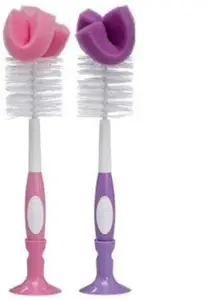 Dr. Brown's Natural Flow Cleaning Brushes(Purple, Pink)