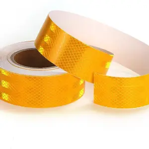 Laps of Luxury GD081 50.8 mm x 3.65 m Yellow Reflective Tape(Pack of 1)