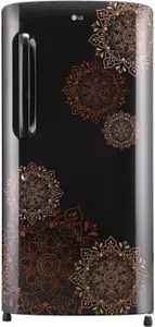LG LG 205 L Direct Cool Single Door 5 Star Refrigerator(Ebony Regal, GL-B221AERZ)