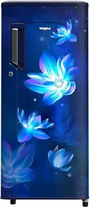 Whirlpool Whirlpool 215 L Direct Cool Single Door 2 Star Refrigerator(Sapphire Flower Rain, 215 IMPC PRM 2S Sapphire Flower Rain (T) (72356))