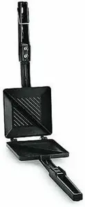 PUHBRHY Nonstick Sandwich Bread Toaster for Gas Burner Stove Sandwich Toaster Grill, Open Grill, Toast  