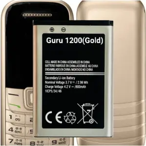 AEV Mobile Battery For  Samsung Guru 1200(Gold)/800mAh