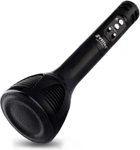 mega shine Multi-function Bluetooth Karaoke Mic with Microphone Speaker Recording + USB+FM NA