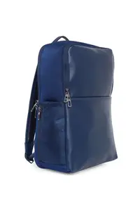 MBOSS Faux Leather Zipper Closure Laptop Backpack