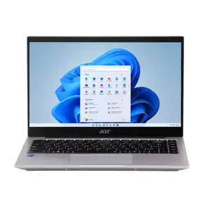 Acer One 14 Intel Core i5 (Windows 11 Home/16 GB/512 GB SSD) Z8-415 with 35.56 cm (14") FHD Laptop, Pure Silver, 1.49 KG image 1